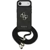Image de Guess Etui 4G Big Logo Cord Stap Crossbody do iPhone 17 Air czarny, Bandoulière pour smartphone, Noir