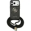 Image de Guess Etui 4G Big Logo Cord Stap Crossbody do iPhone 17 Pro czarny, Bandoulière pour smartphone, Noir