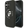 Image de Karl Lagerfeld - Silicone KC Body Ring MagSafe (KLHMP17SSCMKCRHK) - iPhone 17 - Black (Apple iPhone 17), Coque pour téléphone portable, Noir