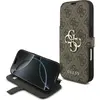 Image de Guess - Book 4G - iPhone 17 Pro - Brown (Apple iPhone 17 Pro), Coque pour téléphone portable, Marron