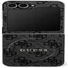 Image de Guess - 4G Collection Leather MagSafe (GUHMZF7P4MSEGCK) - Samsung Galaxy Z Flip7 - Black (Samsung Galaxy Z Flip7), Coque pour téléphone portable, Noir