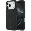 Image de Mercedes Etui Plain Smooth Leather MagSafe do iPhone 17 Pro czarny (Apple iPhone 17 Pro), Coque pour téléphone portable, Noir