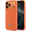 Image de Lacoste Etui Petit Pique Lacquer Logo MagSafe do iPhone 17 Pro Max pomara czowy (Apple iPhone 17 Pro Max), Coque pour téléphone portable, Orange