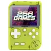 Image de Console de jeu portable Amstrad Transparent Vert avec 256 jeux et batterie rechargeable