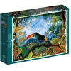 Image de Puzzle Alize Pieces & Peace Toucan bleu 1000 pièces