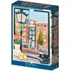 Image de Pieces & Peace Puzzle 500 pièces Amsterdam from a Coffee Shop (500 pièces)