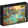 Image de Grafika Puzzle 1000 pieces Tropical Oasis (1000 pièces)