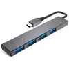 Image de Advance Hub USB 3.0 Type C Xpand Smart - 4 Ports Type A (USB-C, 4 ports), Station d'accueil + hub USB, Gris