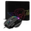 Image de Souris gaming filaire Spirit Of Gamer PRO-M3 RGB Noir et gris + Tapis de souris Noir