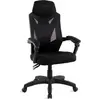 Image de Spirit Of Gamer Chaise Gaming Hellcat Black Tissu noir., Chaise gaming, Noir
