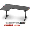 Image de Spirit Of Gamer SIÈGE SOCIAL 600 LEFT, Bureau gaming, Noir, Vert
