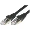 Image de MCL FCC6BM-0.5M/N Câble réseau noir 0,5 m Cat6 (CAT6, 0.50 m), Câble réseau