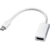 Image de MCL SAMA Adaptateur en câble mi (Mini DP, HDMI, 22 cm), Adaptateur données + vidéo, Blanc