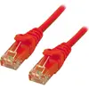 Image de MCL CORDON DE BRASSAGE RJ45 CAT6 A U/UTP - 5M ROUGE (U/UTP, CAT6a, 5 m), Câble réseau