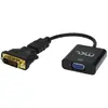 Image de MCL Adaptateur Dvi-D HDMI To VGA 25cm, Adaptateur vidéo, Noir
