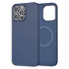 Image de Coque en Silicone WeFix compatible MagSafe pour iPhone 16 Pro Max Bleu