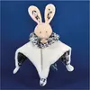 Image de Doudou et Compagnie, Doudou, Boule Lapin Doudou,blanc 25cm