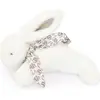 Image de Doudou et Compagnie Lapin à suspendre, blanc 25cm (23 cm)