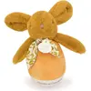 Image de Doudou et Compagnie, Veilleuse, Veilleuse musicale Lapin, ocre 16cm
