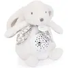 Image de Doudou et Compagnie, Veilleuse, Veilleuse étoiles & musique, lapin blanc 19cm