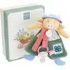 Image de Doudou et Compagnie, Doudou, Kuh Aneth Schmusetuch mit Schnullerhalter 19cm