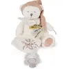 Image de Doudou et Compagnie, Doudou, Schmusetuch mit Schnullerhalter Bär rosegold 20cm