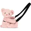 Image de Doudou et Compagnie Umhängetasche Bär rosa 30cm (30 cm)