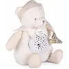 Image de Doudou et Compagnie, Veilleuse, Nachtlicht Sterne & Musik, Bär weiss 19cm