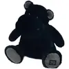 Image de Doudou et Compagnie Hippo, noir 40cm (40 cm)