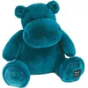 Image de Doudou et Compagnie Hippo, turquoise 40cm (40 cm)