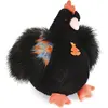 Image de Doudou et Compagnie Poussin, noir 28cm ** (28 cm)