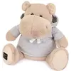 Image de Doudou et Compagnie Hippo, beige avec sweat-shirt 45cm (45 cm)