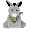 Image de Doudou et Compagnie Petit âne avec écharpe 14cm (16 cm)
