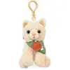 Image de Doudou et Compagnie, Porte-clés, Porte-clés Chat beige, 13cm (MQ6) **, Beige
