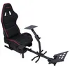 Image de Chaise gaming cockpit de simulation Nova Gaming ZENITH-GC310 Noir et Rouge