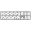 Image de Clavier sans fil Bluetooth Azerty Français multi-connexions Mobility Lab KMP2000W Blanc