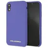Image de Karl Lagerfeld case for iPhone XR KLHCI61SLVOG hard case purple Silicone (Apple iPhone XR), Coque pour téléphone portable, Violet