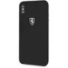 Image de Ferrari hard case FEOSIHCI65BK iPhone Xs Max black / black silicone off (Apple iPhone XS Max), Coque pour téléphone portable, Noir