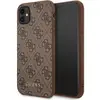 Image de Guess GUHCN61G4GFBR iPhone 11 6,1" br zowy/brown hard case 4G Metal Gold Logo (Apple iPhone 11), Coque pour téléphone portable, Marron