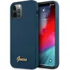 Image de Guess Cas (Apple iPhone 12 Pro Max), Coque pour téléphone portable, Bleu