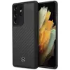 Image de Mercedes MEHCS21LRCABK S21 Ultra G998 black / black carbon case Dynamic Line (Samsung Galaxy S21 Ultra 5G), Coque pour téléphone portable, Noir