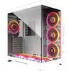 Image de MRed Crystal Sea Blanc (ATX), Boîtier PC, Blanc, Noir