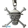 Image de ABYstyle, Unisexe, Porte-clés, One Piece: Skull - Straw Hat, Multicolore