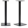 Image de NorStone Epur Stand Black Satin (Support, Non mobile), Pied + support mural pour enceinte, Noir