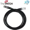 Image de PatchSee Câble patch ThinPatch FTP CAT 6a noir 1,5m (FTP, CAT6a, 1.50 m), Câble réseau