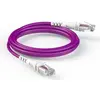 Image de PatchSee THEPATCHCORD Cat6A RJ45 Câble patch U/UTP violet - 4.9m (U/UTP, CAT6a, 4.90 m), Câble réseau