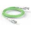 Image de PatchSee THEPATCHCORD Cat6A RJ45 Patch cable U/UTP lime - 1.8m (U/UTP, CAT6, 1.80 m), Câble réseau