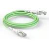 Image de PatchSee THEPATCHCORD Cat6A RJ45 Patch cable U/UTP lime - 2.7m (U/UTP, CAT6a, 2.70 m), Câble réseau