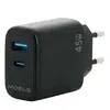 Image de Mobilis Chargeur Mural Usb-a Et Usb-c 45w