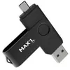 Image de Clé USB Max'l USB 3.0 Dual OTG 32 Go Noir